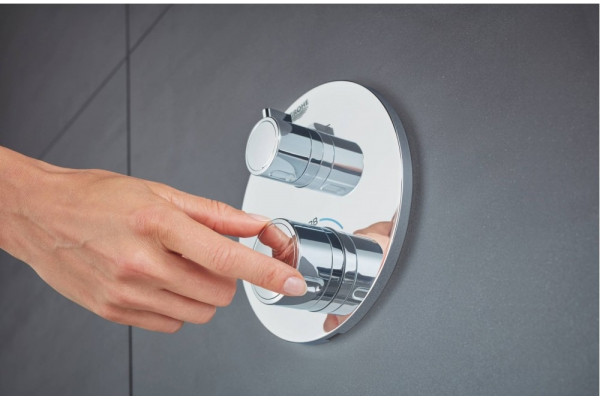 Термостат Grohe Grohtherm 24077000 для ванны с душем, термостат, хром