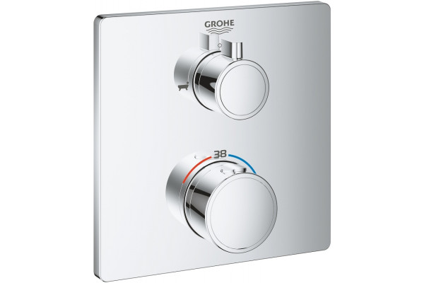 Термостат Grohe Grohtherm 24080000 для ванны с душем, термостат, хром