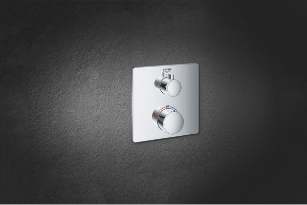 Термостат Grohe Grohtherm 24080000 для ванны с душем, термостат, хром