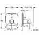 Смеситель Grohe Grandera 24068000 для ванны с душем, однорычажный, хром