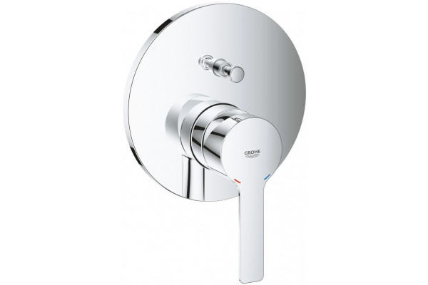 Смеситель Grohe Lineare New 24064001 для ванны с душем, однорычажный, хром