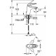 Смеситель Grohe Eurostyle 23566003 для раковины однорычажный, хром