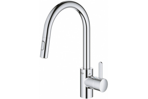 Смеситель Grohe Eurosmart Cosmopolitan 31481001 для кухонной мойки однорычажный, хром
