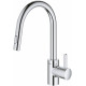 Смеситель Grohe Eurosmart Cosmopolitan 31481001 для кухонной мойки однорычажный, хром