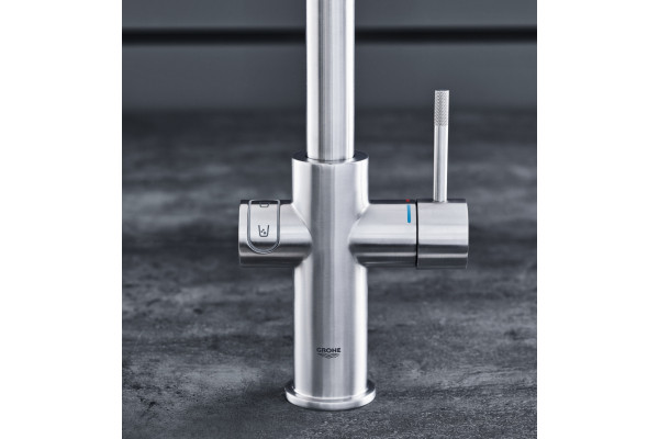 Смеситель Grohe Blue Home 31456000 с функцией фильтрации и газирования воды, сенсорный, хром