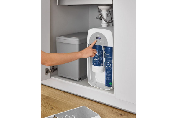 Смеситель Grohe Blue Home 31456000 с функцией фильтрации и газирования воды, сенсорный, хром