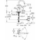 Смеситель Grohe Eurosmart Cosmopolitan 32830001 для раковины однорычажный, хром