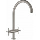 Смеситель Grohe Atrio New 30362DC0 для кухонной мойки двухвентильный, хром