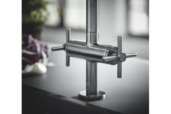 Смеситель Grohe Atrio New 30362DC0 для кухонной мойки двухвентильный, хром