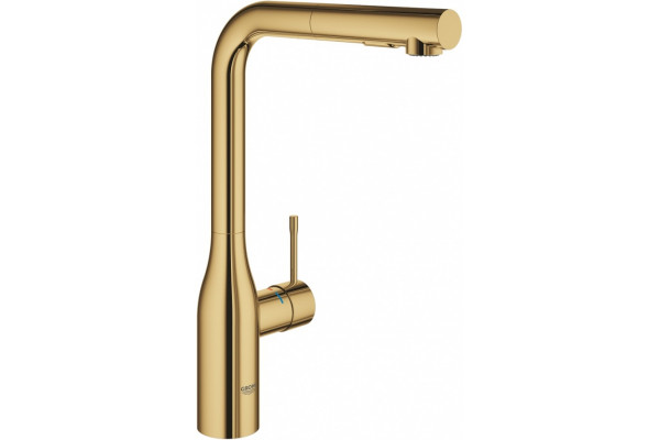 Смеситель Grohe Essence New 30270GL0 для кухонной мойки однорычажный, золото