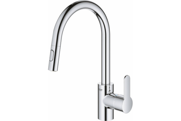 Смеситель Grohe Eurostyle Cosmopolitan 31482003 для кухонной мойки однорычажный, хром