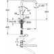 Смеситель Grohe Essence New 30269AL0 для кухонной мойки однорычажный, черный