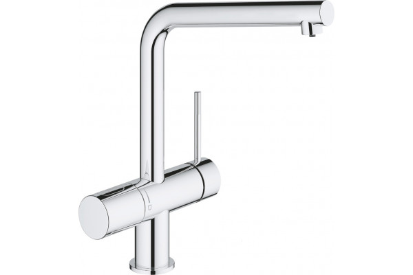 Смеситель Grohe Blue Minta New Pure 31345002 для кухонной мойки с фильтром, однорычажный, хром