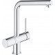 Смеситель Grohe Blue Minta New Pure 31345002 для кухонной мойки с фильтром, однорычажный, хром