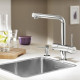 Смеситель Grohe Blue Minta New Pure 31345002 для кухонной мойки с фильтром, однорычажный, хром