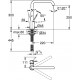 Смеситель Grohe Essence New 30269GL0 для кухонной мойки однорычажный, золото