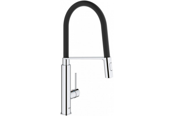 Смеситель Grohe Concetto New 31491000 для кухонной мойки однорычажный, хром