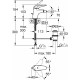 Смеситель Grohe Eurostyle 23720003 для биде однорычажный, хром