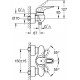 Смеситель Grohe Eurostyle New 33590LS3 для душа однорычажный, белый