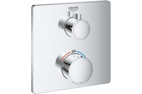 Термостат Grohe Grohtherm 24078000 для душа термостат, хром