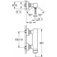 Смеситель Grohe Essence New 33636AL1 для душа однорычажный, черный
