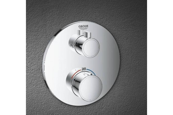 Термостат Grohe Grohtherm 24076000 для душа термостат, хром