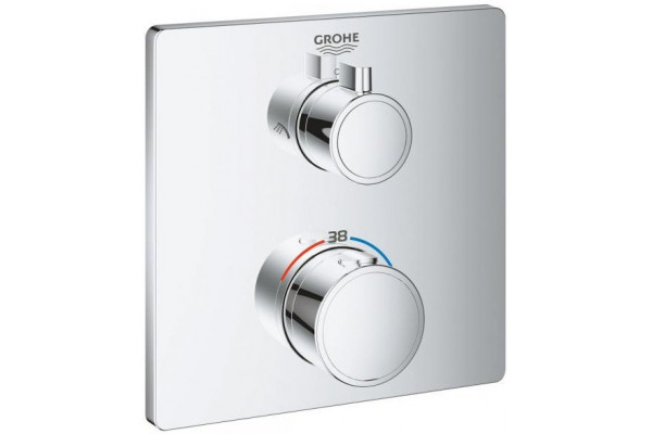 Термостат Grohe Grohtherm 24079000 для душа термостат, хром