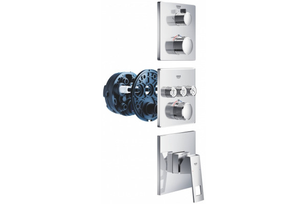 Термостат Grohe Grohtherm 24079000 для душа термостат, хром
