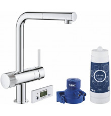 Смеситель Grohe Blue Pure Minta 30382000 с функцией фильтрации, однорычажный, хром