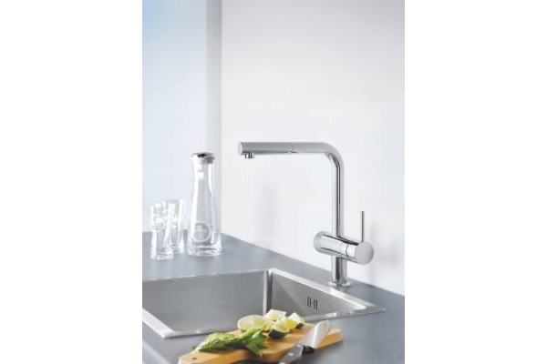 Смеситель Grohe Blue Pure Minta 30382000 с функцией фильтрации, однорычажный, хром