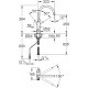 Смеситель Grohe Blue Pure Eurosmart 31722000 для кухонной мойки однорычажный, хром