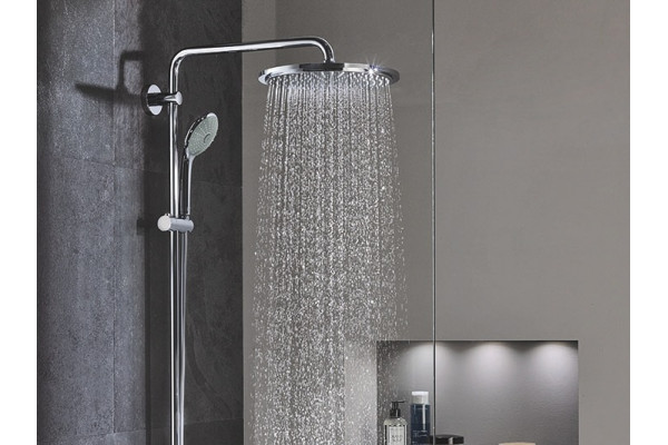 Душевая стойка Grohe Euphoria 210 26363000 с термостатом, хром, штанга 103.2 см