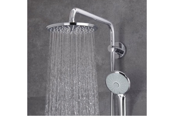 Душевая стойка Grohe Euphoria 210 26363000 с термостатом, хром, штанга 103.2 см