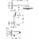 Душевой комплект Grohe Rainshower SmartControl duo 26443000 хром, шланг 150 см