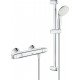 Душевой комплект Grohe Grohtherm 1000 34151004 смеситель + душевой гарнитур хром,  в стиле hi-tech