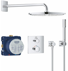 Душевой комплект Grohe Grohtherm 34730000 с термостатом, хром, шланг 125 см