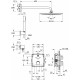 Душевой комплект Grohe Grohtherm 34730000 с термостатом, хром, шланг 125 см