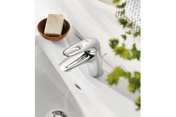 Душевой комплект Grohe Eurostyle New 124416 хром, шланг пластиковый 150 см