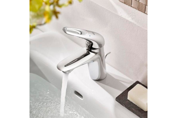 Душевой комплект Grohe Eurostyle New 124416 хром, шланг пластиковый 150 см