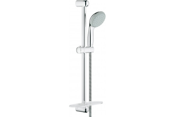 Душевой комплект Grohe Eurostyle New 124416 хром, шланг пластиковый 150 см