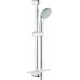 Душевой комплект Grohe Eurostyle New 124416 хром, шланг пластиковый 150 см