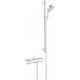 Душевой комплект Grohe Grohtherm 2000 34482001 смеситель + душевой гарнитур хром,  в стиле hi-tech