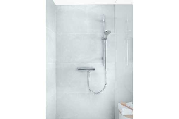 Душевой комплект Grohe Grohtherm 2000 34482001 смеситель + душевой гарнитур хром,  в стиле hi-tech