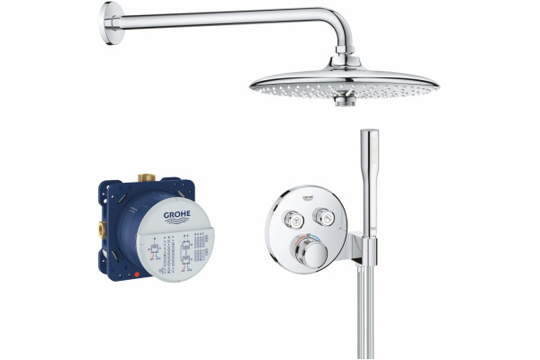 Душевой комплект Grohe Grohtherm SmartControl 34744000 хром, шланг 125 см