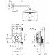 Душевой комплект Grohe Grohtherm SmartControl 34744000 хром, шланг 125 см
