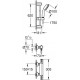 Душевой комплект Grohe Grohtherm 800 34565001 хром, шланг 175 см