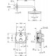 Душевой комплект Grohe Grohtherm 34726000 хром,  в современном стиле
