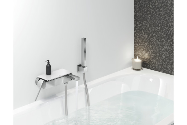 Смеситель Grohe Plus 33553003 для ванны с душем, однорычажный, хром