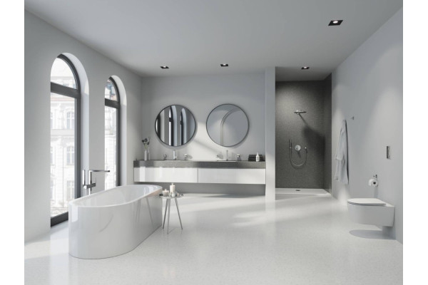 Смеситель Grohe Plus 23846003 напольный однорычажный, хром, длина излива 28.2 см
