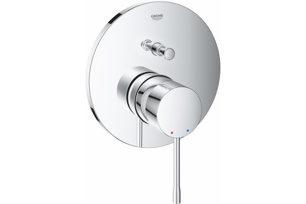Смеситель Grohe Essence 24058001 для ванны с душем, однорычажный, хром